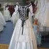 View the image: Diszmagyar, palotás ruha, magyaros, népművészeti, esküvőre, menyasszonyi, menyecske, báli ruha.