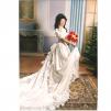 View the image: Romantikus menyasszonyi ruha fehér 002