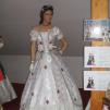 View the image: Sissi, Erzsébet Királyné báli ruhájának replikációja, kiállítás Lengyeltótiban.