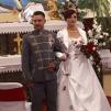 View the image: Kalocsai himzett menyasszonyi ruha, 