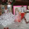 View the image: Sissi és Ferenc József ruháinak másolata barbie babákon