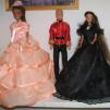 View the image: Sissi, Sisi, Erzsébet Királyné tradicionális ruhájinak másolata, baba, barbie babán.