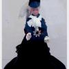 View the image: Sissi, Sisi, Erzsébet Királyné tradicionális ruhájának másolata, baba, barbie babán.